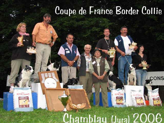 Coupe de France Chamblay 2006 les podium copie