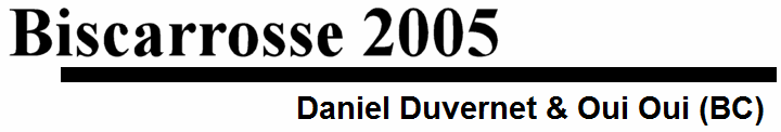 Daniel Duvernet & Oui Oui (BC)