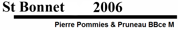 Pierre Pommies & Pruneau BBce M